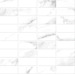 Meissen White Stream Мозаика Белый 30x30
