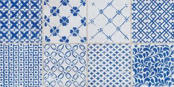 Керамогранит Mirage Bottega 225 Charme Maioliche Light Blue 30x60