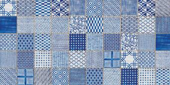 Mirage Bottega 225 Charme Maioliche Sant Antonio Blue 15x15