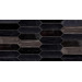 Керамогранит Mirage Bottega 225 Charme Tissue Nat Noir 7.5x28