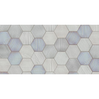 Керамогранит Mirage Charme Ruche Blanc 12.5x10.9