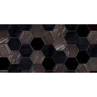 Керамогранит Mirage Charme Ruche Noir 12.5x10.9