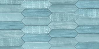 Керамогранит Mirage Charme Tissue Azul 7.5x28