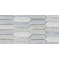 Керамогранит Mirage Charme Tissue Blanc 7.5x28