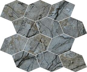 Керамогранит Mirage Cosmopolitan Mystic Grey Luc Foliage 32.3x30.5