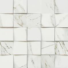 Керамогранит Mirage Jewels Calacatta Reale Luc Mosaico 3D 28x28