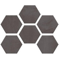 Керамогранит Monocibec Thema Loft Esagonetta Mosaico Lato 8 Naturale 30x40