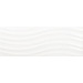 Navarti Flat Ondas Blanco Brillo 25x70