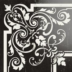 Керамогранит Panaria Eternity Angolo Classic Lux Marquina Black-Statuario White 60x60