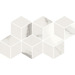 Керамогранит Panaria Eternity Mosaico Kubic Statuario White Lux Rect 17x29.2