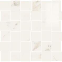 Керамогранит Panaria Trilogy Mosaico Calacatta White Lux 30x30
