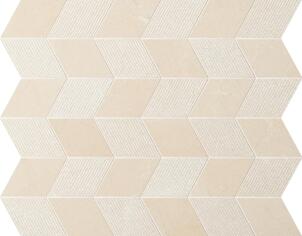 Керамогранит Panaria Trilogy Mosaico Freccia Moon Beige Soft 30x35