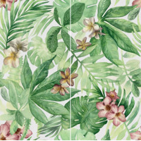 Керамогранит Panaria Zero.3 Glam Rainforest A-B 50x100