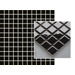 Керамогранит Paradyz Altea Nero Mozaika 2.3x2.3 29.8x29.8