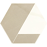 Керамогранит Paradyz Calacatta Heksagon A Mat Inserto 17.1x19.8