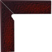 Клинкер Paradyz Cloud Brown Duro Cokol Lewy 2-Elementowy 8.1x30