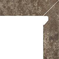 Клинкер Paradyz Ilario Brown Cokol Prawy 2-Elementowy 8.1x30