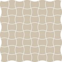 Керамогранит Paradyz Modernizm Bianco Mozaika Prasowana K 3.6X4.4 30.86x30.86
