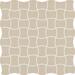 Керамогранит Paradyz Modernizm Bianco Mozaika Prasowana K 3.6X4.4 30.86x30.86