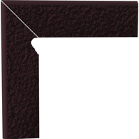 Клинкер Paradyz Natural Brown Duro Cokol Lewy 2-Elementowy 8.1x30