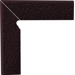 Клинкер Paradyz Natural Brown Duro Cokol Lewy 2-Elementowy 8.1x30