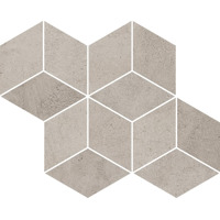 Керамика Paradyz Pure City Grys Romb Hexagon Mozaika 20.4x23.8