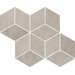 Керамика Paradyz Pure City Grys Romb Hexagon Mozaika 20.4x23.8