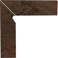 Клинкер Paradyz Semir Brown Cokol Lewy 2-Elementowy 8.1x30