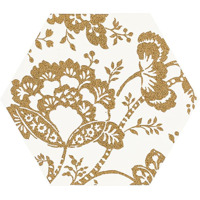 Керамика Paradyz Shiny Lines Gold Heksagon Inserto C 19.8x17.1