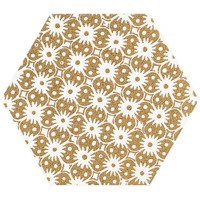 Керамика Paradyz Shiny Lines Gold Heksagon Inserto D 19.8x17.1