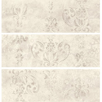 Керамика Paradyz Silence Silver Wall Carpet Dekor Rekt Gloss 25x75