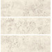 Керамика Paradyz Silence Silver Wall Carpet Dekor Rekt Gloss 25x75
