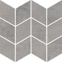 Керамогранит Paradyz Space Grafit Mat Мозаика Cieta Romb Braid 20.5x23.8