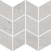 Керамогранит Paradyz Space Grys Mat Мозаика Cieta Romb Braid 20.5x23.8