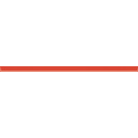 Стекло Paradyz Universal Borders Universalna Szklana Red Border 2.3x60