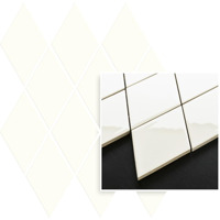 Керамика Paradyz Universal Mosaics Prasowana Bianco Romb Pillow 20.6x23.7