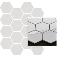 Керамогранит Paradyz Universal Mosaics Prasowana Grys Hexagon Mozaika 22x25.5