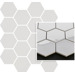 Керамогранит Paradyz Universal Mosaics Prasowana Grys Hexagon Mozaika 22x25.5