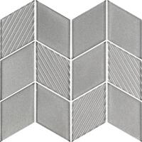 Стекло Paradyz Universal Mosaics Szklana Silver Romb 20.5x23.8