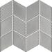 Стекло Paradyz Universal Mosaics Szklana Silver Romb 20.5x23.8