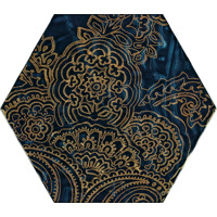Стекло Paradyz Urban Colours Blue Inserto Glass Heksagon B 19.8x17.1