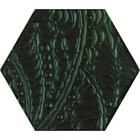 Стекло Paradyz Urban Colours Green Inserto Glass Heksagon 19.8x17.1