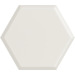 Керамика Paradyz Woodskin Bianco Heksagon Struktura A 19.8x17.1