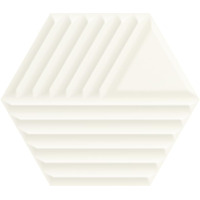 Керамика Paradyz Woodskin Bianco Heksagon Struktura C 19.8x17.1