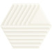 Керамика Paradyz Woodskin Bianco Heksagon Struktura C 19.8x17.1