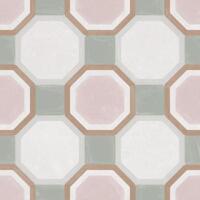 Керамогранит Peronda Harmony Patterns Pink Diamond 22.3x22.3