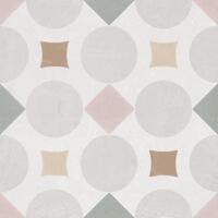 Керамогранит Peronda Harmony Patterns Pink Geometric 22.3x22.3