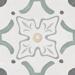 Керамогранит Peronda Harmony Sirocco Green Flower 22.3x22.3