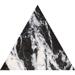 Керамогранит Peronda Museum Marquina Triangulo Black Nat 17.2x15