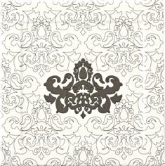 Керамика Piemme Valentino Elite Forma Bianco Nero Damasco 30x30